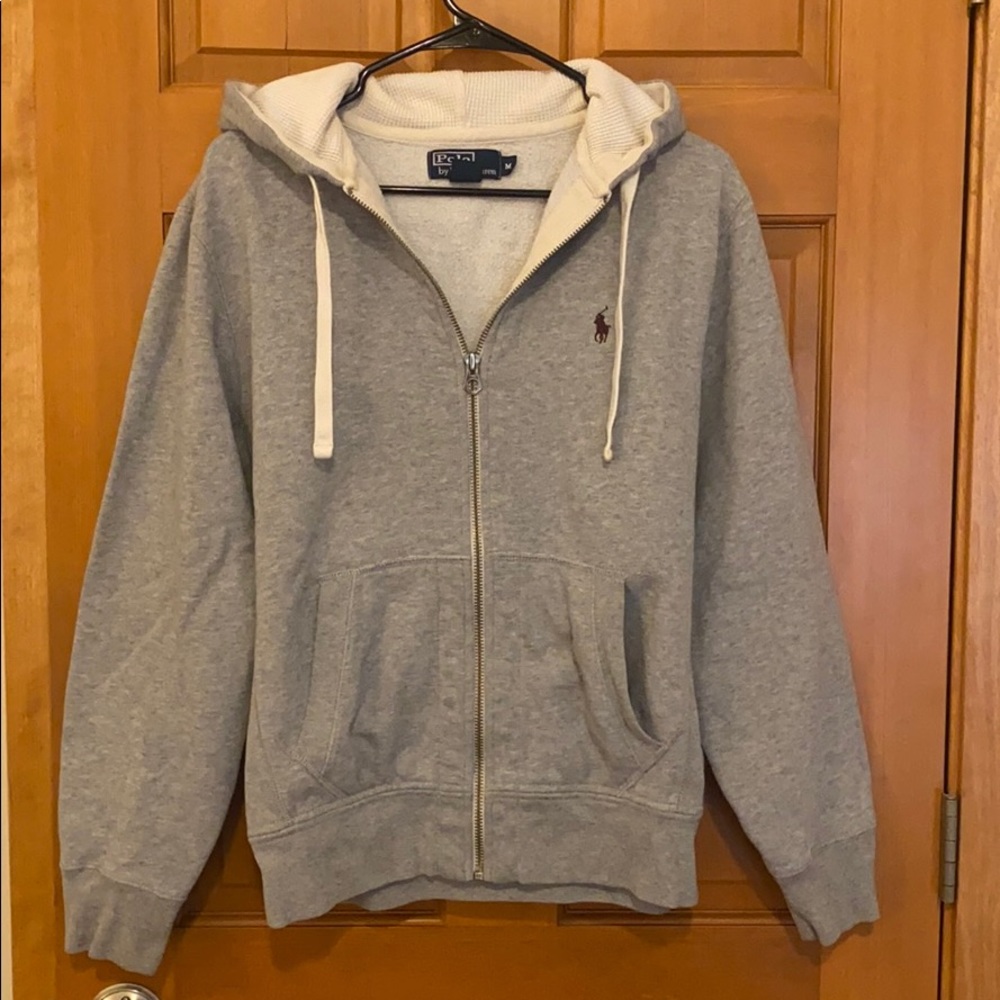 POLO by Ralph Lauren Full Zip Sweatshirt - Gray
